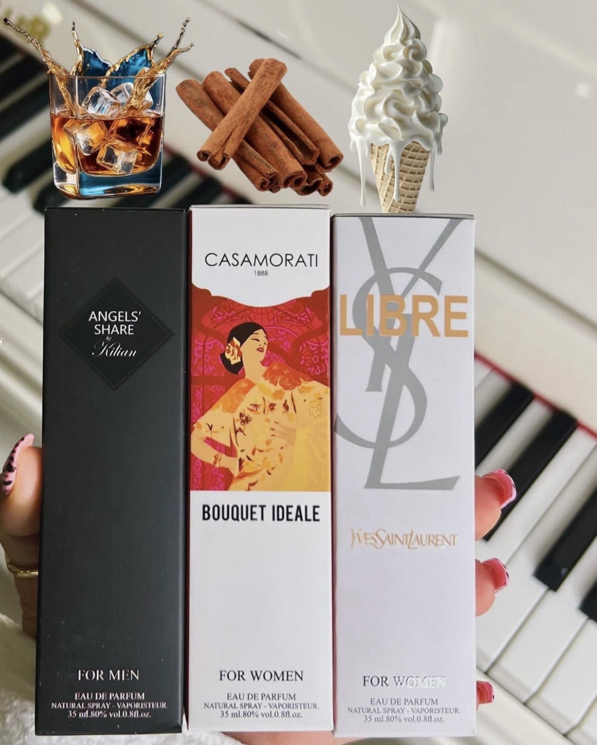 عطر جیبی الحمبرا ۳۵ میل در ۴۸ رایحه